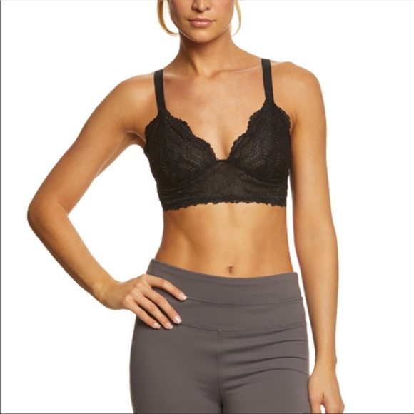 Free People Other - NEW Free People Let Me Kiss You Black Bra